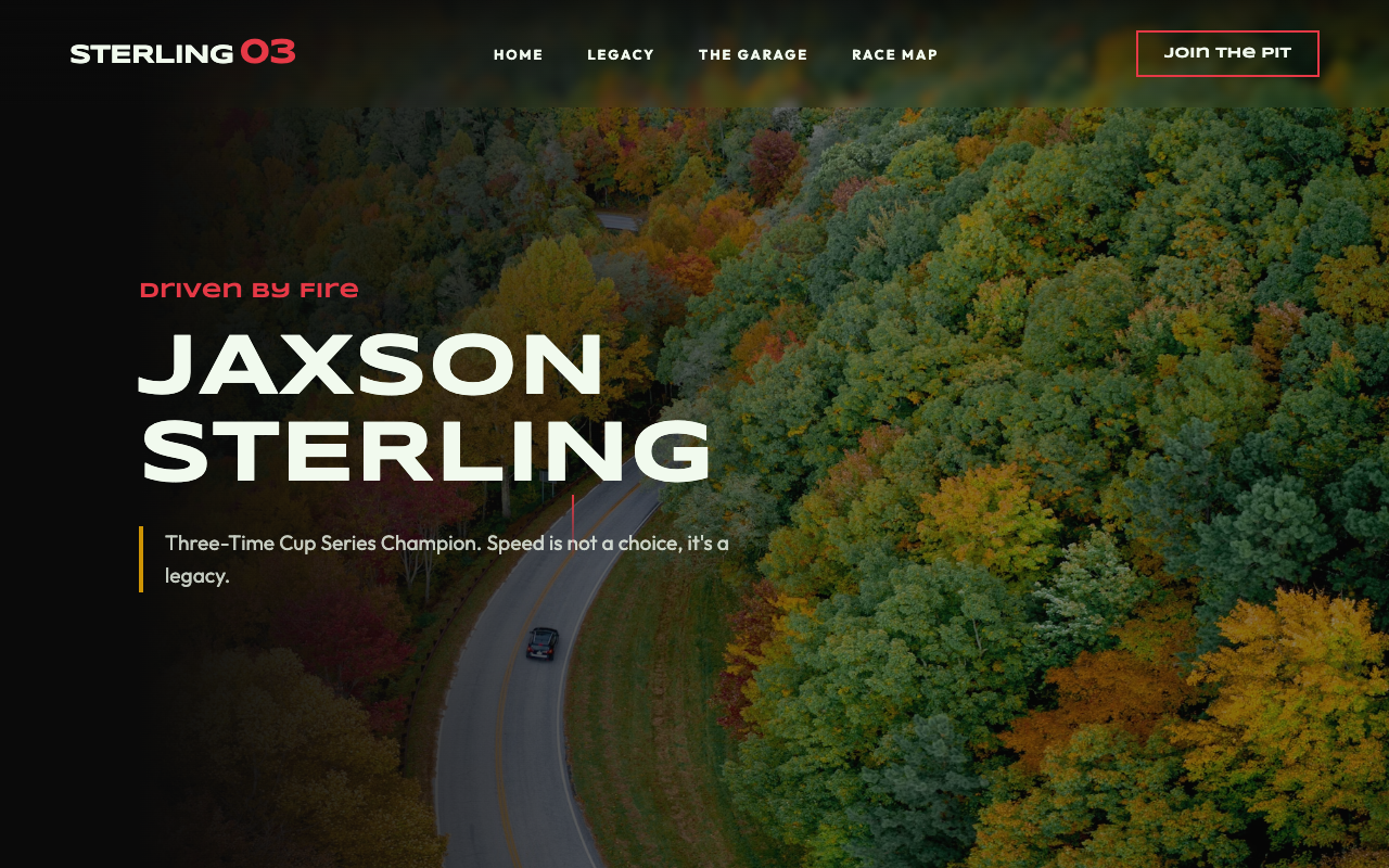Jaxson Sterling 03 Personal brand template preview